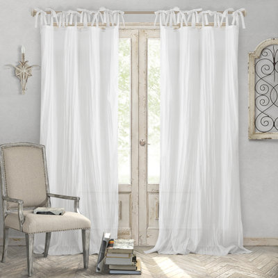 Farmhouse Amp Rustic White Curtains Amp Drapes Birch Lane